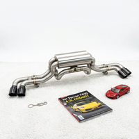 Tuyaux d'échappement SDO F1 Sound Performance pour Ferrari F430 4.3L 2005-2009, silencieux cat-back en acier inoxydable avec commande de soupape à vide