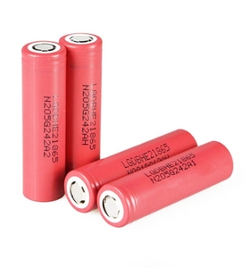 Batería de Iones de Litio Cilíndrica <span class=keywords><strong>LG</strong></span> Powerful <span class=keywords><strong>18650</strong></span> <span class=keywords><strong>HE2</strong></span> de 2500 mAh con Descarga Continua de 20 A para Aeromodelismo y Vehículos Eléctricos - Product Image 1