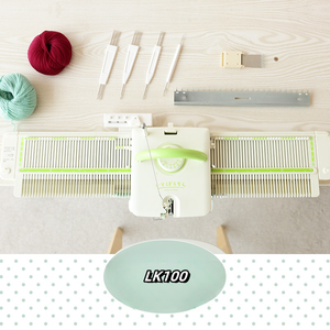 เครื่องถักไหมพรมแบบแบนขนาดเล็กสำหรับใช้ในบ้าน รุ่น LKS100 ของ Silver Reed Textile Machinery เหมาะสำหรับการถักเสื้อผ้าเด็ก - Product Image 2