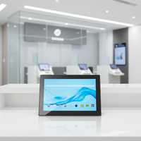 Tableta Industrial Nueva de 8 Pulgadas RK3128 Android 7 Tipo L con Pantalla Táctil Wi-Fi para Sistema de Colas en Bancos y Hospitales OEM/ODM