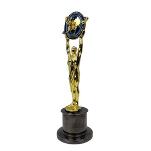 Prestigieux Golden Film Award Trophée Classique Plaqué Or Homme Statue Film Awards Divertissement Réalisation Cérémonies Souvenir - Product Image 1