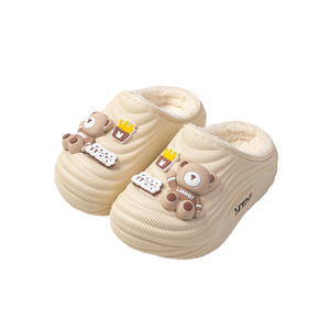 Pantuflas de Algodón para Niños, Otoño-Invierno, con Peluche, Antideslizantes, Suela Gruesa, Plataforma, para el Hogar, Gran Venta - Product Image 2