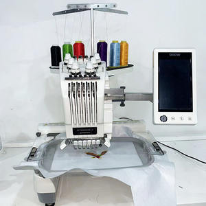 Proveedor de oro usado Brothar 655 y <span class=keywords><strong>serie</strong></span> de seis agujas máquina de bordar - Product Image 2