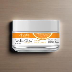 مغذي للجلد الجوفز العشبي Revita Glow Vit C كريم 50 جم مناسب لجميع أنواع البشرة - Product Image 3