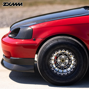 Maßgefertigte 2-teilige Deep Dish Beadlock Drag Racing Autofelge <span class=keywords><strong>15</strong></span> Zoll 8x165.1 6x135 5x114.3 für Pickup Truck GMC 2500 Mustang GTR R35 - Product Image 2