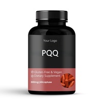 Capsules PQQ Supplément PQQ Supplément Pyroloquinoline Quinone Supplément Produits certifiés ISO22000 et HALAL