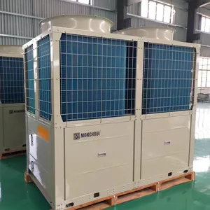 Enfriador de aire de baja temperatura silencioso 130KW Enfriador de aire modular excelente ahorro de energía