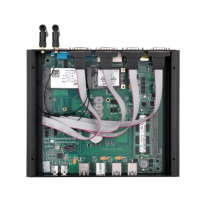 Nuevo PC Industrial sin Ventilador I5 4200U I7 4500U Doble LAN 6 COM RS232 para Automatización Industrial