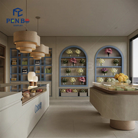 Mobilier d'Exposition Personnalisé et Agencements Commerciaux de Décoration Intérieure et Solutions d'Aménagement de Pâtisserie pour la Conception de Fleuristes-Cafés