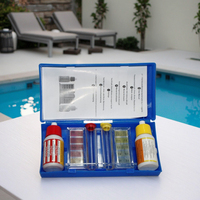 Kit de test de pH et de chlore pour piscine avec Baby Lock (20CC)