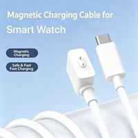 Câble de charge magnétique pour montre connectée avec charge rapide TYPE-C, chargeur magnétique portable pour montres connectées
