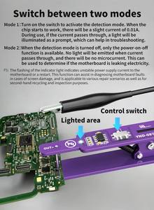 Clip per Batteria Lanrui M191 Universale (Non Criptato) per Riparazione <span class=keywords><strong>iPhone</strong></span> / Android / Tablet - Product Image 5