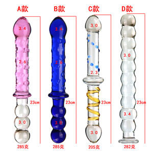 Juguete Sexual Anal de Vidrio Transparente Extensible de 4 Tipos, Tapón Anal, Juguetes Impermeables para Adultos - Product Image 2