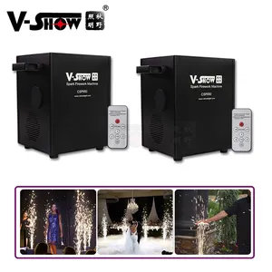 Wholesale 2PCS MACHINE DMX 512 Electric cold sparkler fireworks Fountain Cold Pyro Spark Fireworks Machine for Wedding Stage