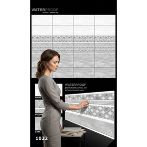 Nouveauté 24x12 30x60cm 600x300mm finition brillante carreaux de mur en céramique pour salle de bain cuisine métro design d'intérieur carreaux de porcelaine - Product Image 1