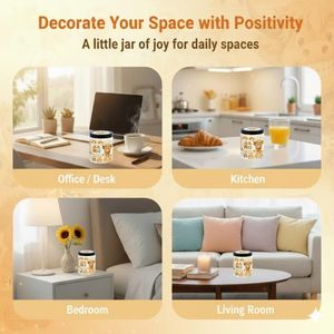 Sentimental Note Jar with 60 Loving Messages, Simple Daily Romance &amp; Encouragement, Ideal Gift for Him, Her and Friends - Product Image 6