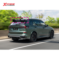 Kit de Spoiler de Toit Arrière XTREME en Fibre de Carbone Sec, Spoiler de Toit Adhésif pour BMW G05 X5 40iX 50eX M60iX M60i (2023-2026)