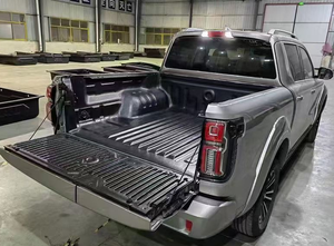 Couverture de revêtement de lit de cargaison de queue arrière de camionnette pour Nissan Mitsubishi Tacoma Triton Tundra HILUX <span class=keywords><strong>Silverado</strong></span> F150 GMC Amarok Ram 1500 - Product Image 4