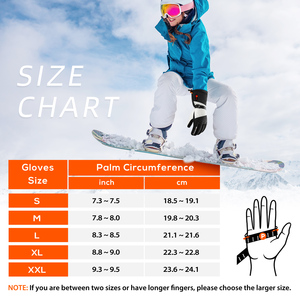 <span class=keywords><strong>Gants</strong></span> de Ski Chauffants Optimisés pour Sports d'<span class=keywords><strong>Hiver</strong></span>, Snowboard, Chasse, Vélo, Pêche, Moto, Randonnée - Product Image 5