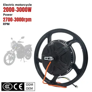 Electric Bicycle 17inch Hub Motor Kit 3000w 72v Most Powerful Bldc Electric Bike Electric Cycle Kit Hub Motor