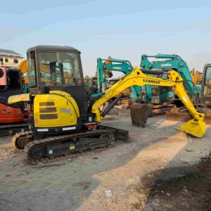 Factory Price <b>Used</b> Mini Excavator YANMAR Vio35 55 99% New 3.5T Original Good Performance <b>Construction</b> <b>Machine</b> with Core Engine - Product Image 2