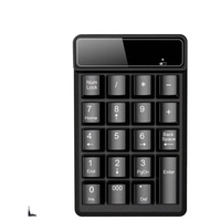 Clavier numérique portable sans fil 2,4 G 4.0 avec 19 touches pour comptable bancaire