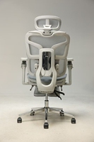 Chaise de bureau ergonomique Sai Gu chinoise à dossier haut, avec accoudoirs robotisés 8D réglables, pivotante, en maille, appui-tête réglable, garantie 5 ans