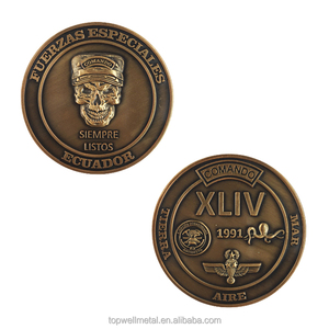 청동 색깔 금속 주문 큰 메달 도전 동전의 선전용 생산 - Product Image 6