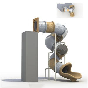 Đơn giản <span class=keywords><strong>Slide</strong></span> <span class=keywords><strong>Set</strong></span> cho trẻ em sân chơi ngoài trời thiết bị cho sân sau vui vẻ và bên hồ bơi chơi giải trí sân chơi bổ sung - Product Image 4