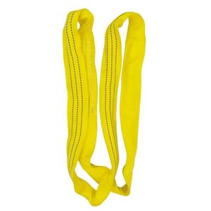 高品質3トンリフティング容量黄色ソフトラウンドポリエステルスリングエンドレスデザイン - Product Image 1