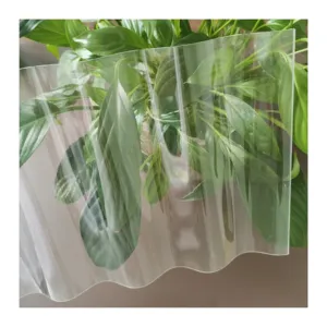 Wholesale Roofing Materials Durable Polycarbonate Solid Sheet Polycarbonate Corrugated Sheet