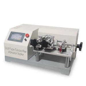 JIS L1096 ASO M403, máquina de prueba de resistencia al frotamiento de cuero, probador de frotamiento de materiales tejidos - Product Image 3