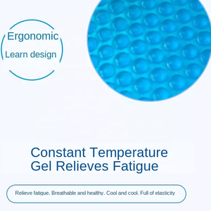 Hot Sale Gel Enhanced Sitzkissen Rutsch festes ortho pä disches Gel Memory Foam Steißbein kissen Wasserdichtes Sitzkissen - Product Image 3