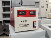 Stabilisateur de tension automatique monophasé AC complet AVR SVC en cuivre, entrée 140-260V, sortie 220V, 1000VA, 3000VA, 5000VA