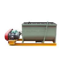 Agitateur de type horizontal utilisé pour la ligne de production d'engrais organique à base de fumier de volaille