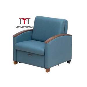 MT <strong>MEDICAL</strong> Hospital Furniture Sleeping <strong>Sofa</strong> Bed Patient Room Use Folding Attendant Chair - Product Image 2