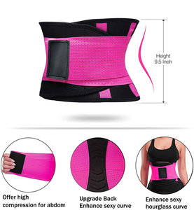 Ceinture de maintien abdominal respirante pour femme, soutien dorsal sportif, amincissante, gaine amincissante pour le ventre, gaine de compression abdominale pour la gym - Product Image 4