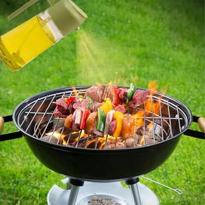 Bouteille pulvérisatrice d'huile en verre réutilisable intégrée 470 ml/16 oz pour la cuisine domestique, distributeur d'huile et de vinaigre pour friteuse à air - Product Image 5