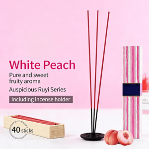 Encens de loisirs à la senteur florale et fruitée, style japonais, couleur personnalisée, aromathérapie, relaxation intérieure, parfum longue durée - Product Image 6