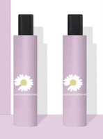 Parapluie Daisy unisexe, minimaliste, protection solaire UV, double usage, parapluie soleil/pluie pour étudiants, hommes et femmes