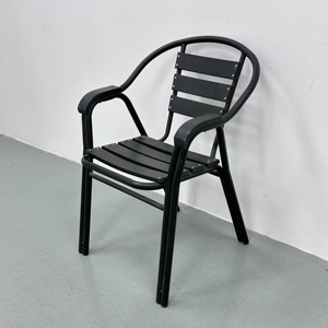 طاولة قهوة للحدائق مصنوعة من الألومنيوم المقاوم للصدأ - مقاومة للتلاشي للاستخدام بجانب حمام السباحة والفناء في الهواء الطلق - Product Image 5