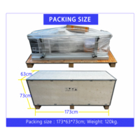 Máquina de Decoración de Paredes con Inyección de Tinta UV con Ruedas LC-A2, Portátil y Ligera para Impresora de Tarjetas, Compatible con I3200/i1600/DX7/XP600