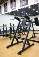 Barres parallèles multifonctionnelles en acier commercial et appareil de levage des jambes, entraîneur vertical pour mollets, équipement de fitness pour l'entraînement musculaire