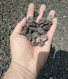 Đá núi lửa đen tự nhiên và đá nham thạch đỏ cung cấp cho thiết kế cảnh quan - Product Image 5