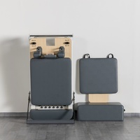 Reformer de Pilates Plegable de Aluminio Directo de Fábrica con Tabla de Salto y Resortes Ajustables para Clínicas de Fisioterapia - Proveedor