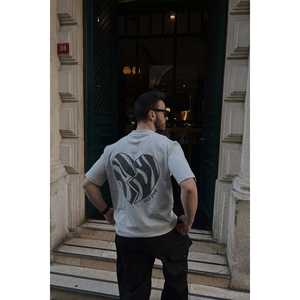 Camiseta 100% Algodón con Estampado Stone-Back, Transpirable y Anti-Pilling, Estampado Serigrafiado, Diseño Sólido, Estilo Ajustado - Product Image 4