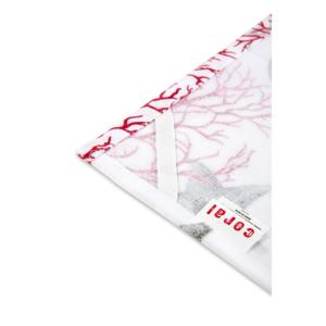 Strofinaccio in cotone Excelsa Coral 50x70 cm con motivo stampato, lavabile in lavatrice, multicolore, rettangolare, prodotto in India - Product Image 2