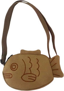 <span class=keywords><strong>Riñonera</strong></span> de lona con gráfico de <span class=keywords><strong>cara</strong></span> de pez, bandolera, bolso de cintura deportivo para exteriores, monedero con cremallera, bolso para teléfono de estudiante - Product Image 5