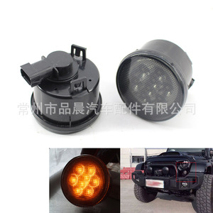 ไฟตัดหมอกหน้าแบบ LED สำหรับรถจี๊ปแรงเลอร์ สวิตช์ควบคุมพลังงานดีซี อายุการใช้งาน 30,000 ชั่วโมง - Product Image 4