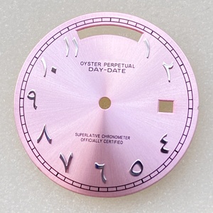 New Arrival 31mm Arabic Numerals Stainless Steel Watch Literal Calendar with Sun <strong>Pattern</strong> <strong>Design</strong> Fashion Trend 8285 - Product Image 2